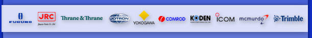 Authorized dealer for Furuno, JRC, Thrane and Thrane, Jotron, Yokogawa, Comrod, Koden, Icom, McMurdo and Trimble